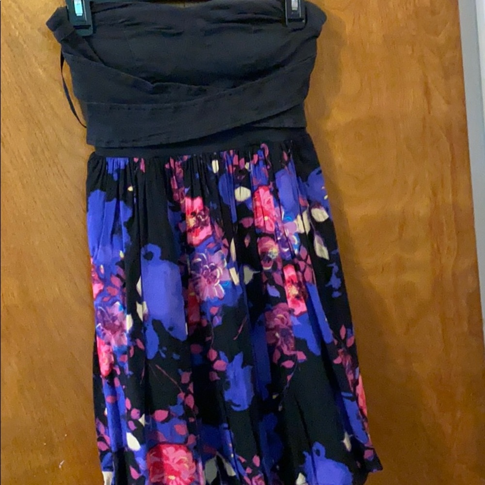 Black mini dress